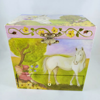 Fairy Horse Jewelry Box Enchantmints Musical Music Windup Childr
