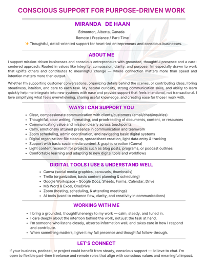 Calm, Reliable Support for Wellness and Small Businesses, View more