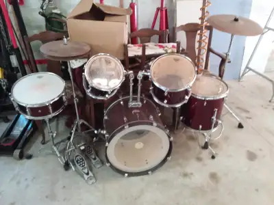 Pearl Forum 5 Piece Drum Set For Sale, View more