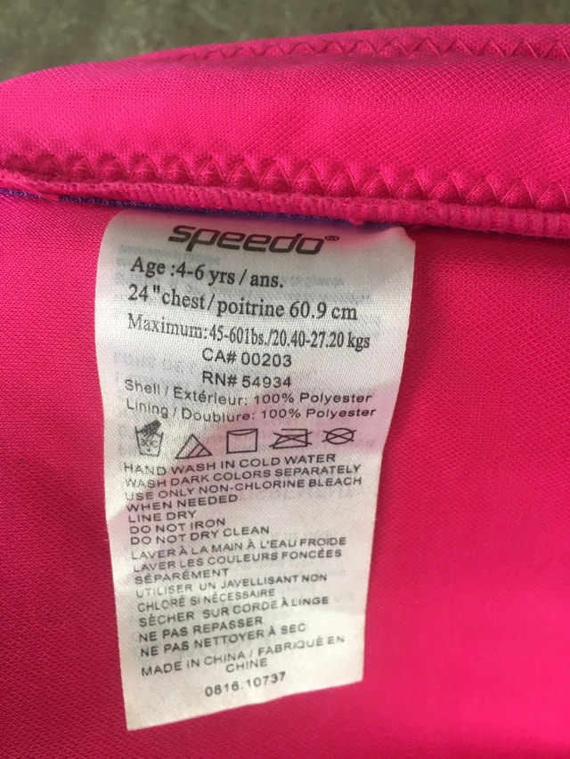 Life Jacket Speedo Child 45lb to 60lb Water Sports Calgary Kijiji