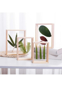 6 Pastlla Wood Double Sided Picture Frames