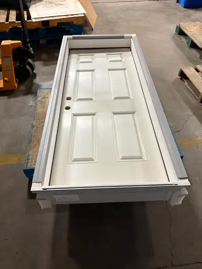 We have an extra door from a project never used. Ready to install Sized for rough opening: 34 3/8" X...