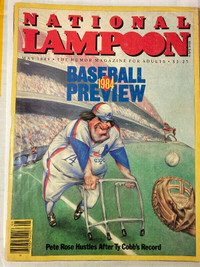 National Lampoon May 1984 Baseball 1984 Preview