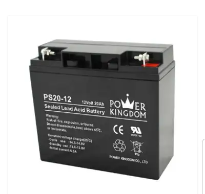 power KINGDOM 12v 20 A battery for UPS bike and scooters, View more