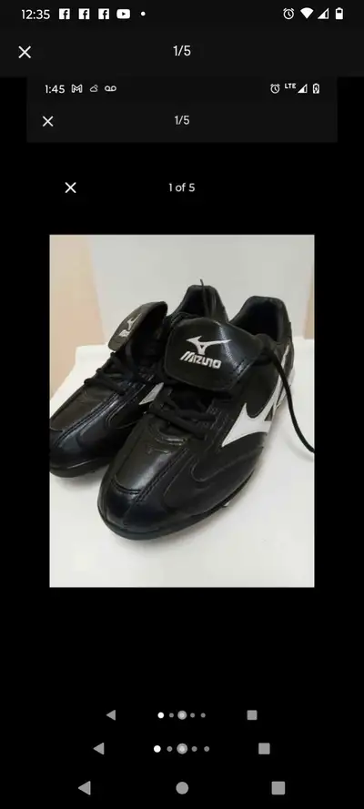  NEW MIZUNI 9 SPIKE ALTHLETIC SPORTS CLEATS! ONLY  $50 NORTH, View more