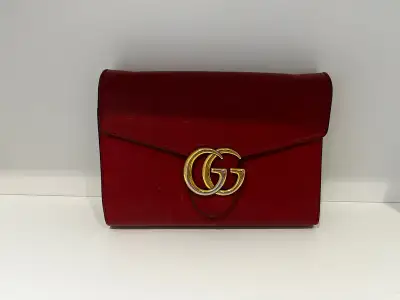 Gucci wallet on a chain, View more