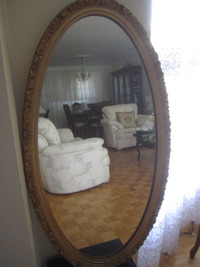 DECO golden frame Antique Mirror