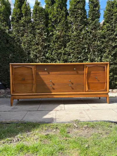 MCM Walnut Dresser, View more
