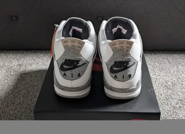 Jordan 4 White Cement 2025 in Men's Shoes in Mississauga / Peel Region - Image 5
