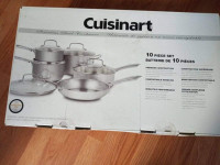 Stainless Steel  10 piece Cookware Set