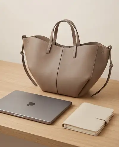 POLENE CYME LARGE TOTE, View more
