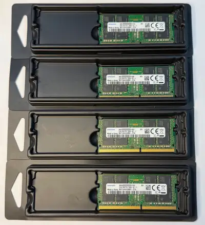 128GB (4x32Gb) PC4-21300 DDR4-2666MHz CL19 260-Pin SoDimm 1.2V, View more