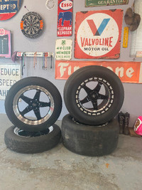 Mickey Thompson ET street on Forgestar D5 beadlocks and fronts