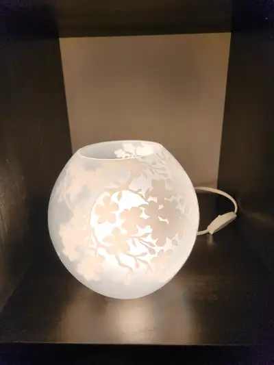 EXCELLENT CONDITION - IKEA - WHITE - BEAUTIFUL TABLE LAMPS!!!, View more