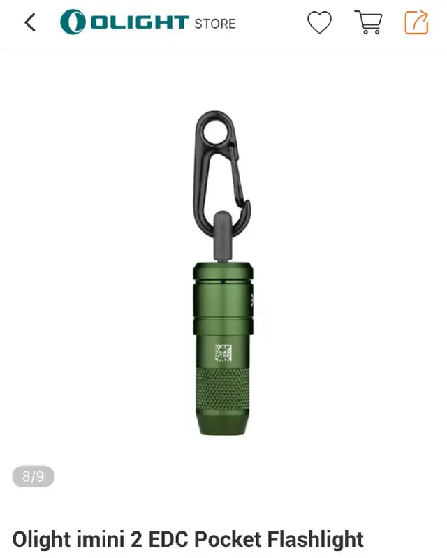 Olight imini 2 EDC Pocket Flashlight- BNIB64849904681603121