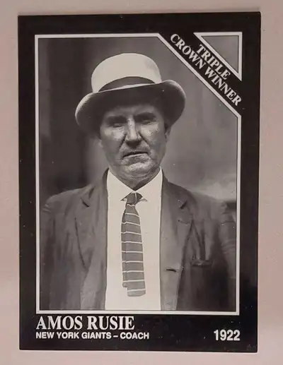 Amos Wilson Rusie Baseball Card , View more