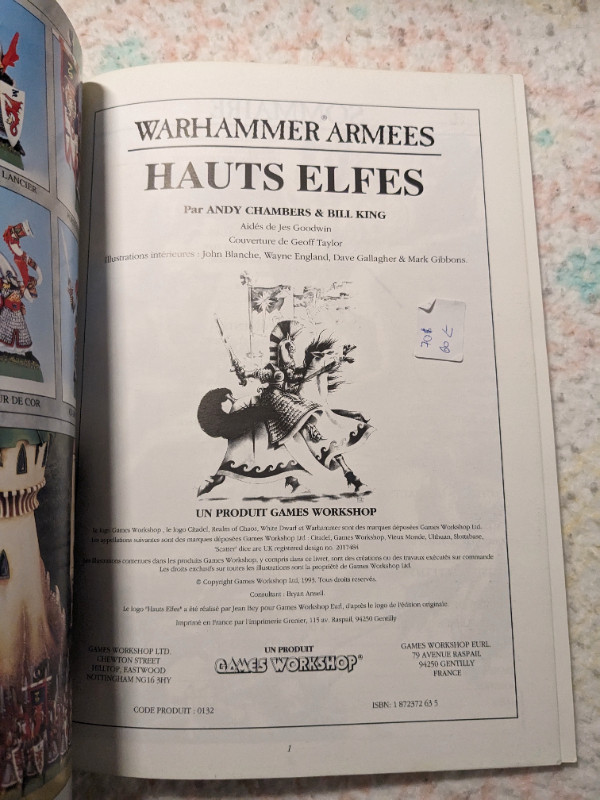 Warhammer armees- hauts elfes dans Art et objets de collection  à Ouest de l’Île - Image 2