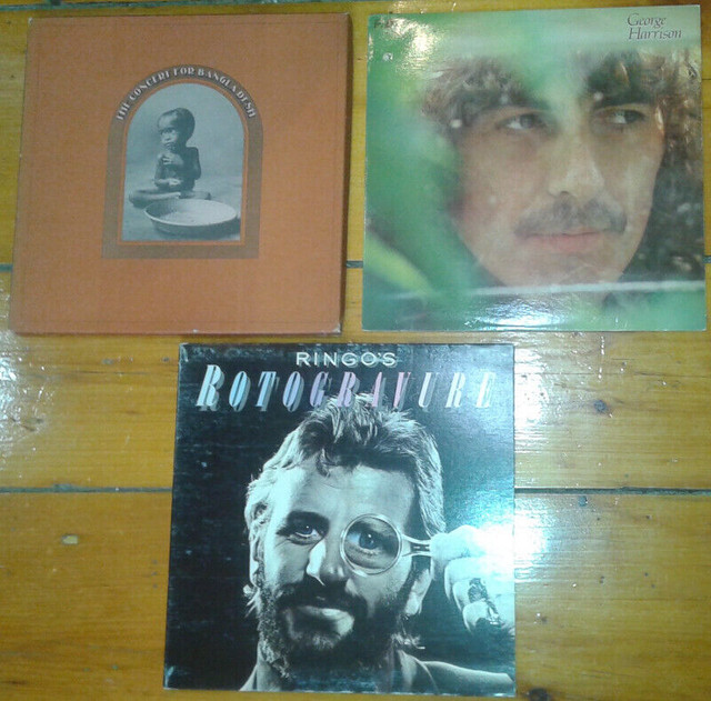 vinyle George Harrison, Ringo Starr, disque 33t vinyl, dans CD, DVD et Blu-ray  à Ouest de l’Île