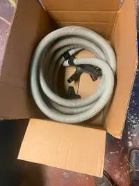 Garage/basement vacuum hose