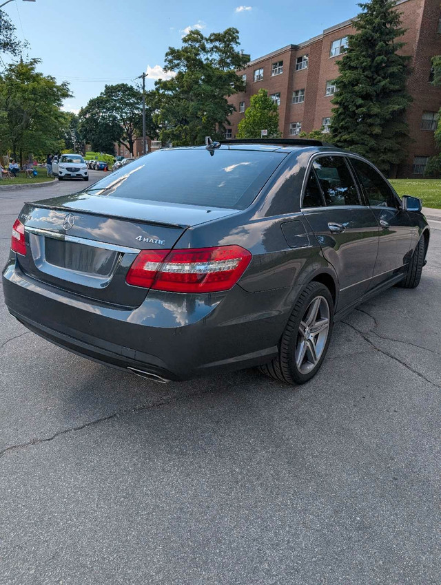 2012 Mercedes Benz E550 4Matic in Cars & Trucks in City of Toronto - Image 3