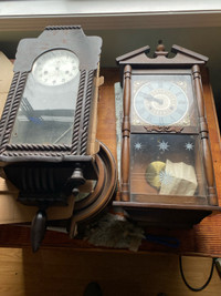 Four Antique Clocks