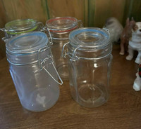 4 Small Sealer Jars