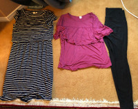 Gap and Thyme maternity/nursing clothes.