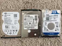 2.5 inch HDDs for laptop