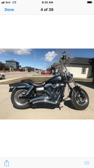 2012 Fatbob for sale, just in time for summer! Brand New Avon Cobra tires, maybe 500 km on them, 14...