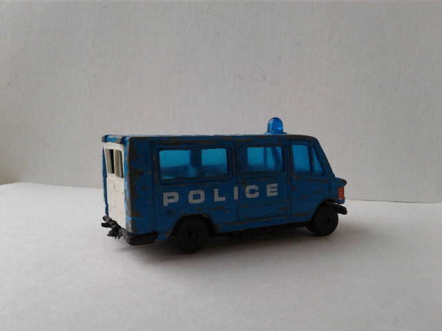 2 Vintage Mercedes Police Vans 1980s in Toys & Games in City of Toronto - Image 3