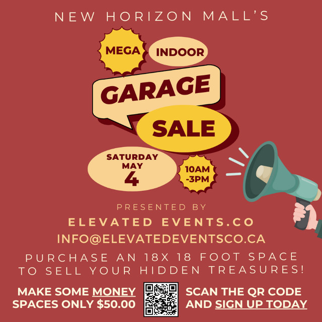 Sign Up For Our Collaborative Garage Sale!  Only 2 Weeks Away! in Garage Sales in Calgary
