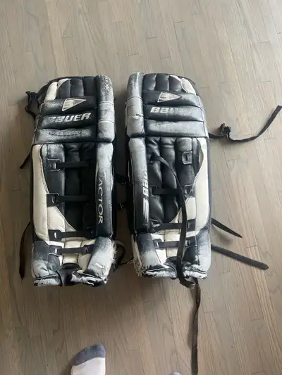 Bauer goalie pads, View more