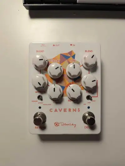 caverns Reverb and Delay pedal, View more