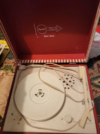 Child's record player and many records Disney Seaame Street etc 