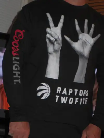 Toronto Raptors Toque-Shirt  +Toronto FC Soccer Scarfs, View more