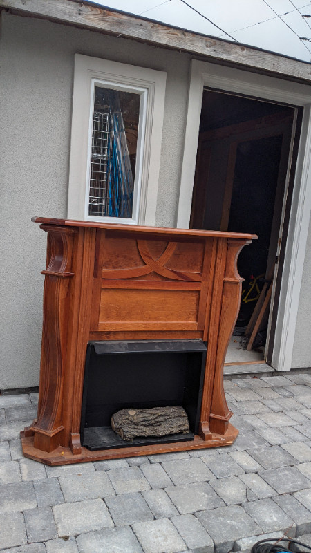 *** Vintage Wooden Fireplace Mantel in Other in Mississauga / Peel Region
