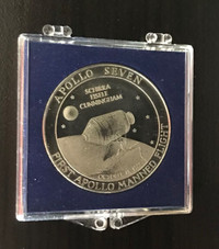 Apollo Seven 1968 Collectible Coins SCHIRRA EISELE  CUNNINGHAM