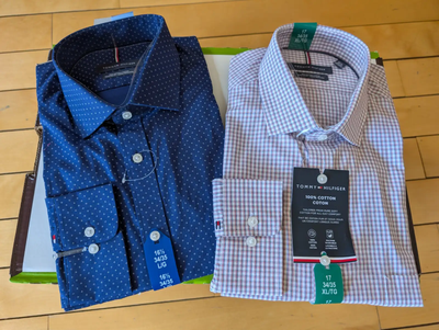 Tommy Hilfiger L.S. Shirts, Men's Large, XL, BNWT..$15.00 each, View more