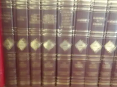 Complete Collection of Franklin Mint Great Books .leather bound, gilt edged, silk flyleaf, silk ribb...