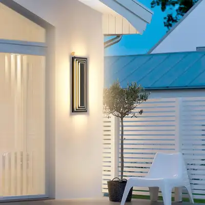 NEUF: Applique murale extérieur 3 niveaux pour maison 60 cm, View more