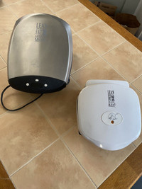 Two George foreman grilling machines