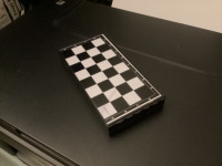 Mini chess set (it’s missing a pawn)