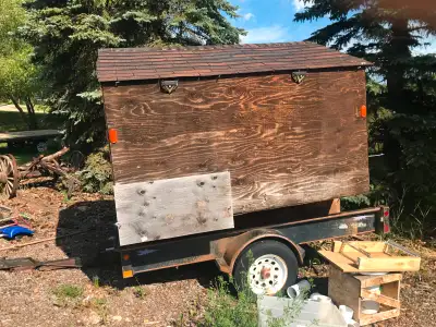  4x8 Ice Fishing Shack – $800, View more