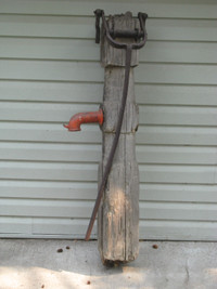 Antique Weathered Rustic Hand Pump ~ great for yard decor!