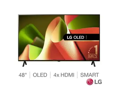 LG 48" B4 4K A8 B Series OLED Smart TV (OLED48B4PUA) WINTER SALE, View more