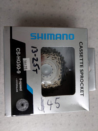 Shimano 9 speed Cassettes