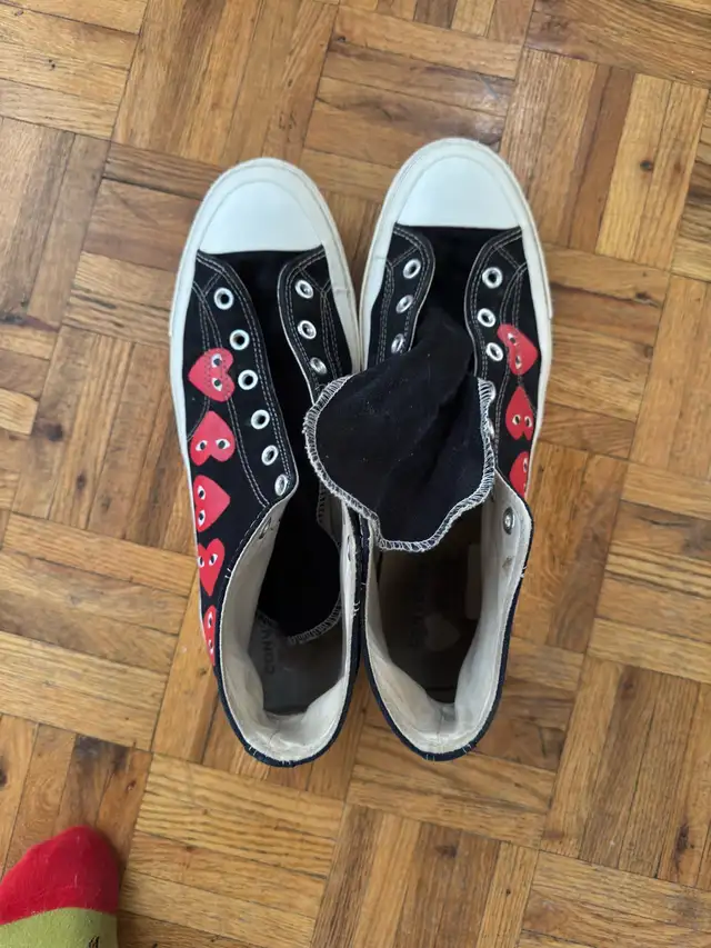 CDG Converse Shoes in Men's Shoes in Oshawa / Durham Region - Image 5