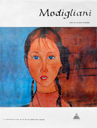 Modigliani art book with 48 tipped-on color plates