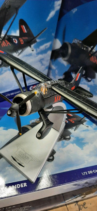 Corgi diecast airplane model