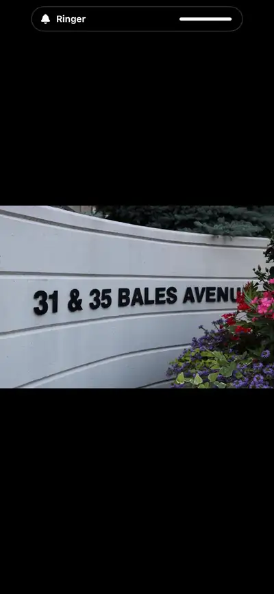 -Located at 35 Bales Ave ( Yonge and Sheppard ) - High Floor with west exposure - Available on Aug 1...